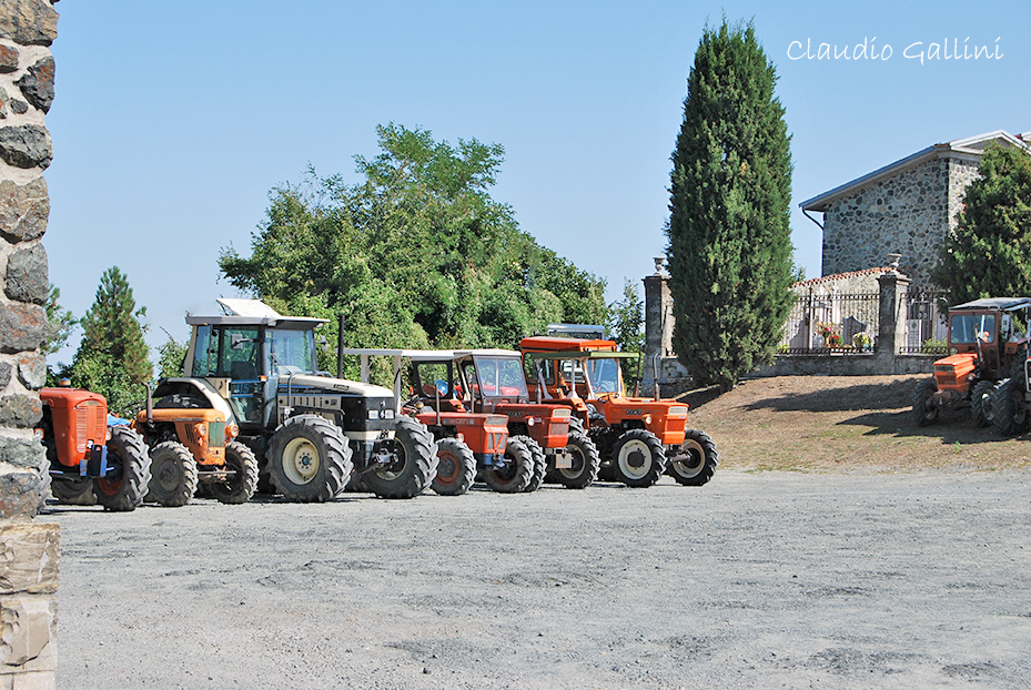 Benedizione dei trattori 21 agosto 2011 (Foto di Claudio Gallini)